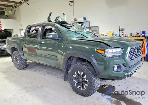 2021 Toyota Tacoma Double Cab from USA, damaged, VIN 3TMCZ5ANXMM382714